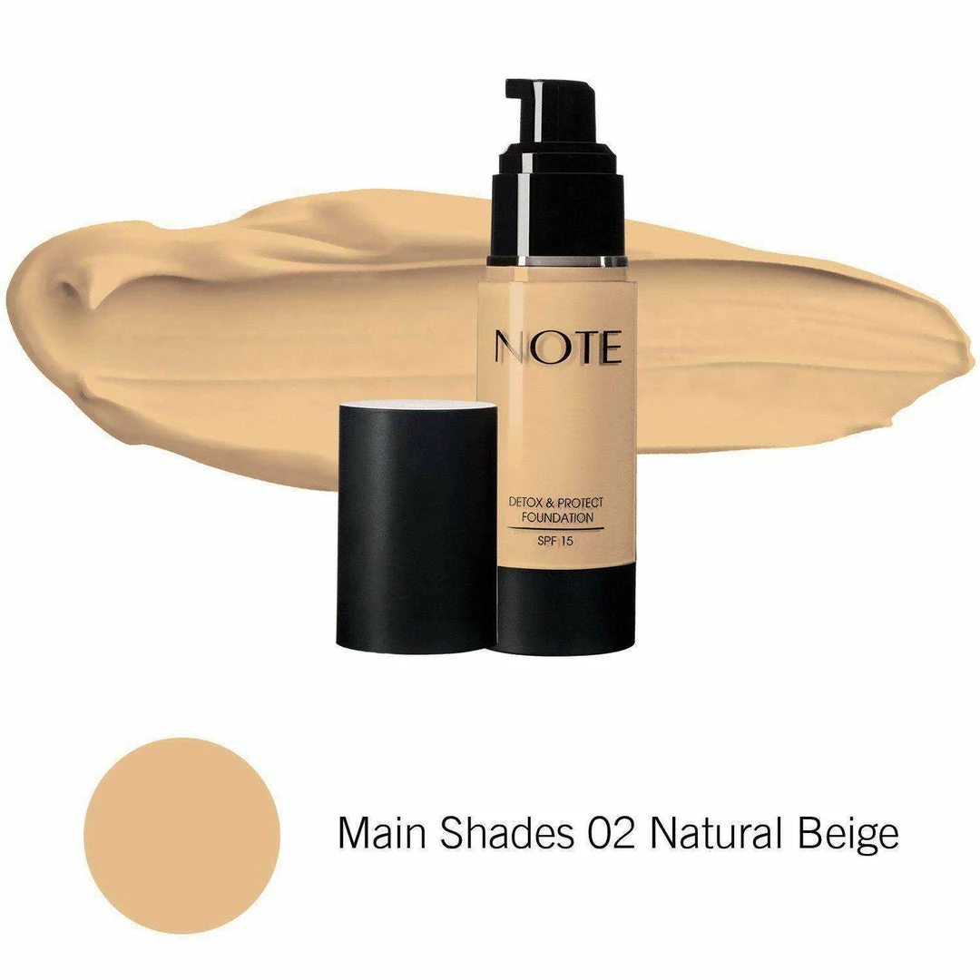 Wholesale ๐ Note Cosmetics MAKEUP Detox And Protect Foundation ๐ฅฐ 5 Note Cosmetics MAKEUP Detox And Protect Foundation