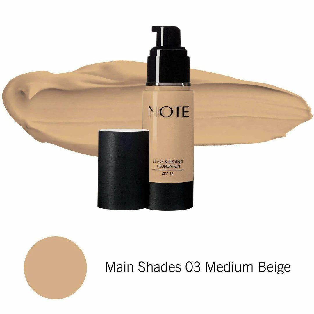 Wholesale ๐ Note Cosmetics MAKEUP Detox And Protect Foundation ๐ฅฐ 6 Note Cosmetics MAKEUP Detox And Protect Foundation