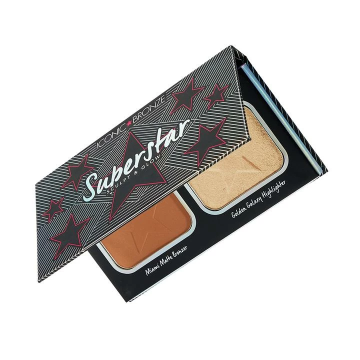 Buy 😍 Iconic Bronze Superstar Sculpt & Glow Palette ✨ 3 Iconic Bronze Superstar Sculpt & Glow Palette