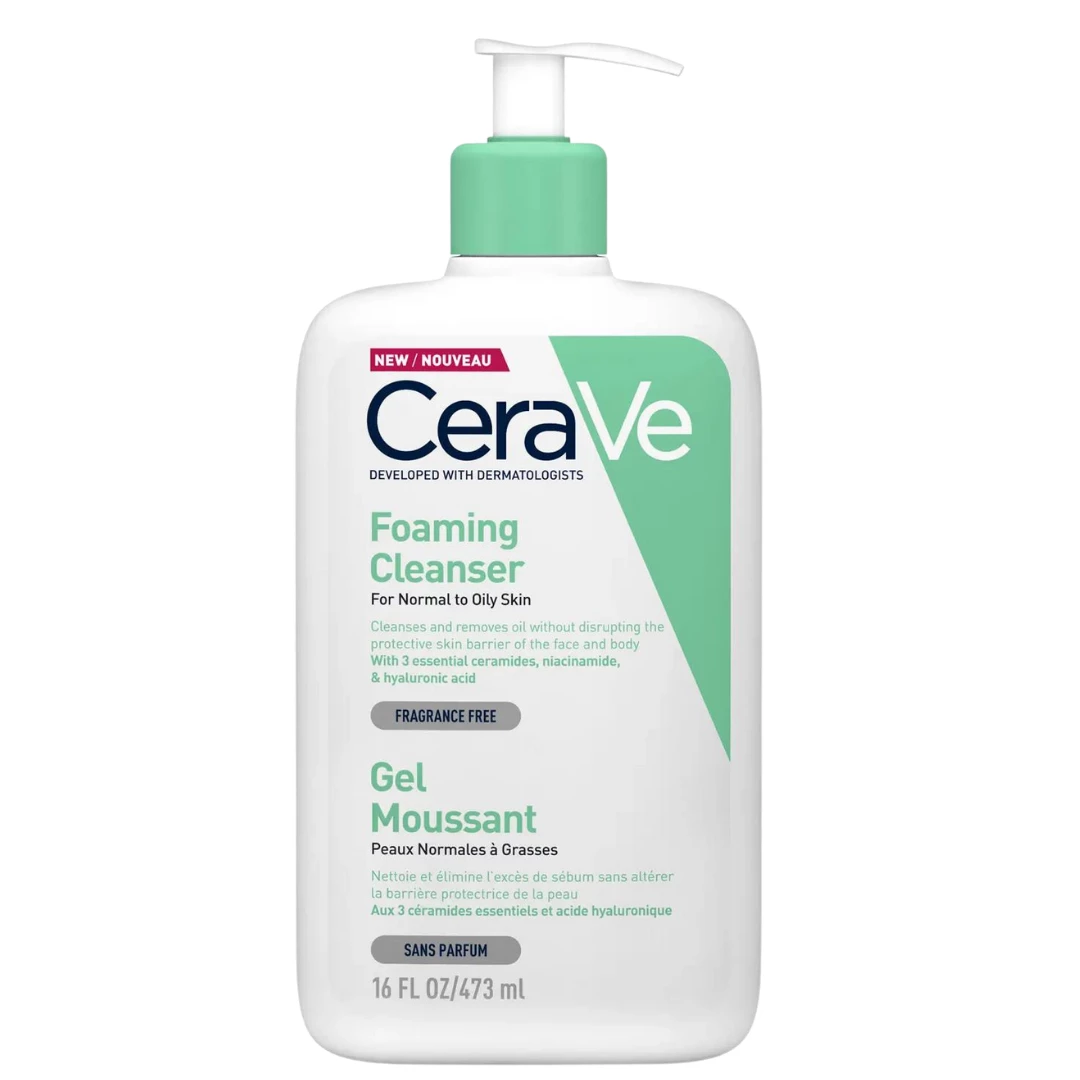 Outlet ❤️ CeraVe Foaming Cleanser ✨ 4 CeraVe Foaming Cleanser