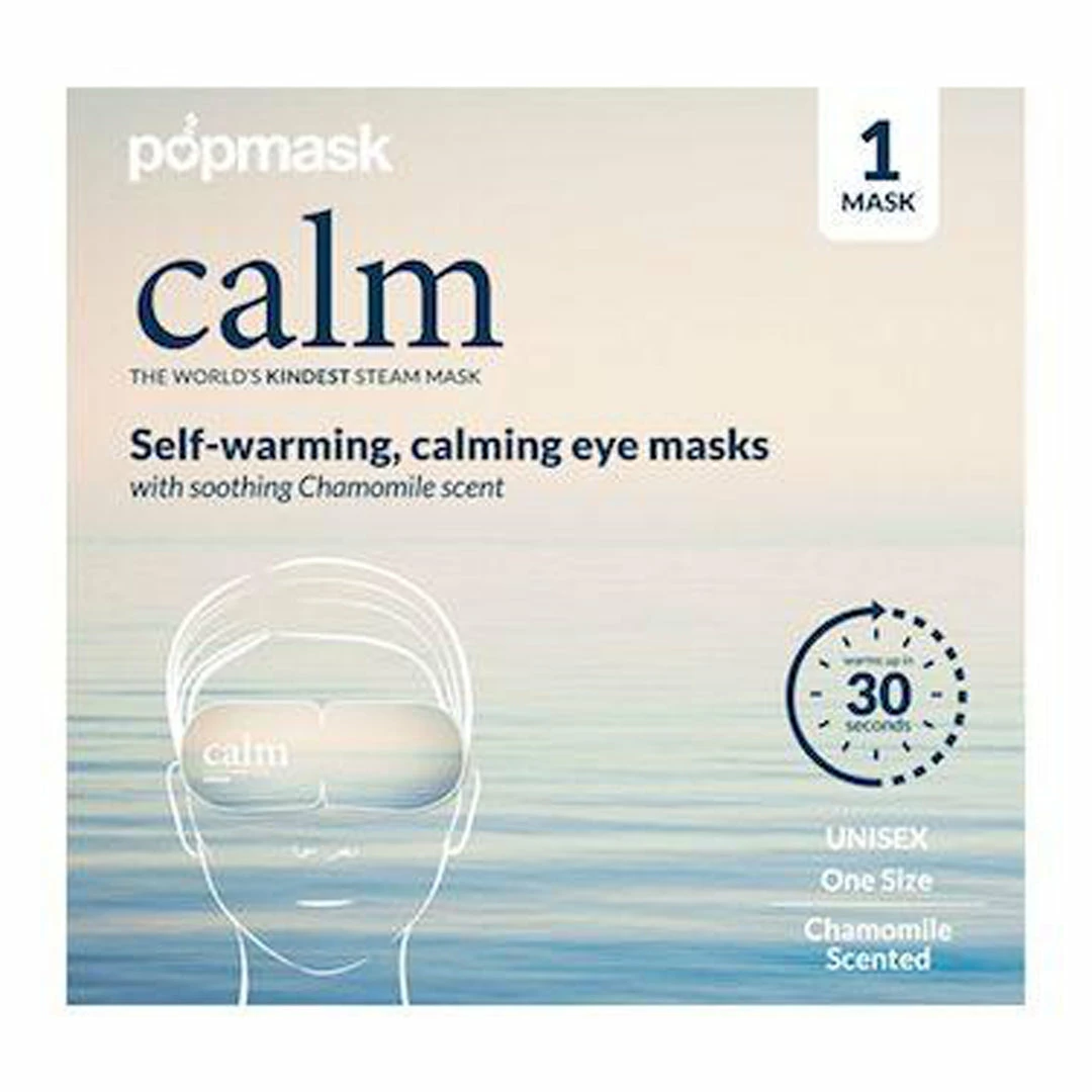 New 😍 Popmask London Calm Self Warming Pressure Point Eye Mask 🔔 3 Popmask London Calm Self Warming Pressure Point Eye Mask