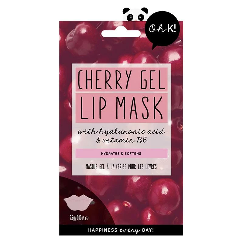 Promo ⌛ Oh K! Cherry Gel Lip Mask ❤️ 3 Oh K! Cherry Gel Lip Mask