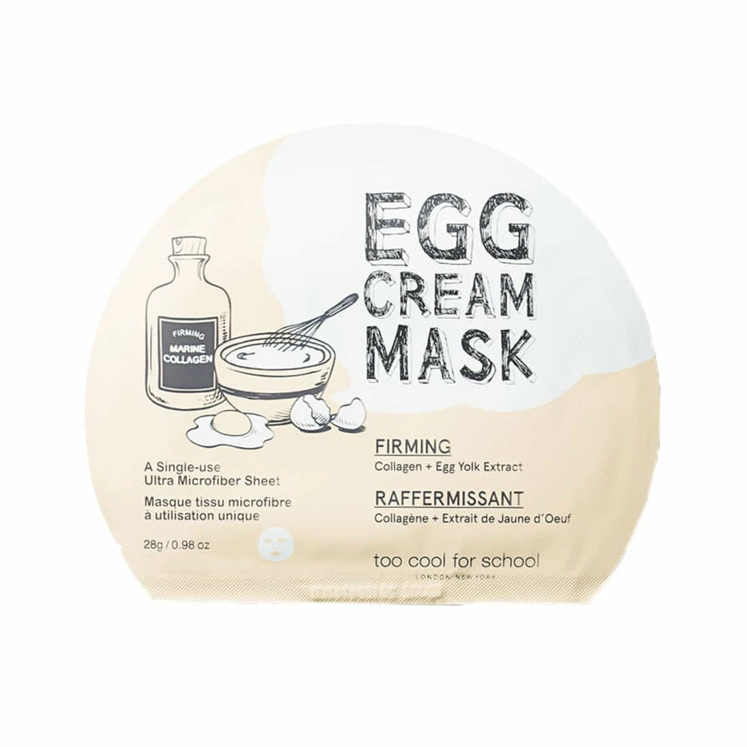 Best deal 🌟 Too Cool For School Egg Cream Masks SKINCARE ⭐ 5 Too Cool For School Egg Cream Masks SKINCARE