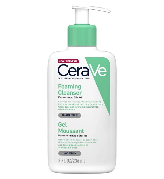 Outlet ❤️ CeraVe Foaming Cleanser ✨ 3 CeraVe Foaming Cleanser