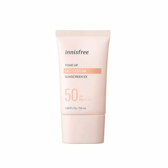 Promo ❤️ Innisfree Tone Up No Sebum Sunscreen SPF50 NEW IN ✨ 3 Innisfree Tone Up No Sebum Sunscreen SPF50 NEW IN